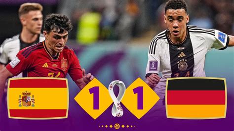 germany vs spain today results